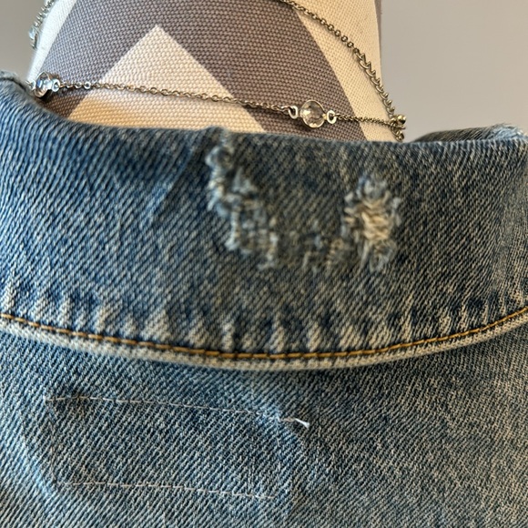 Pilcro denim crop jacket - Picture 4 of 6